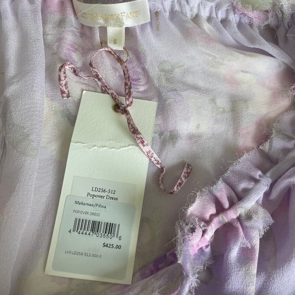 LoveShackFancy Lavender Floral Dress - Picture 9 of 9